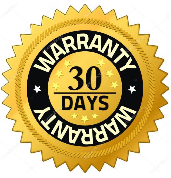 30 Day Warrenty